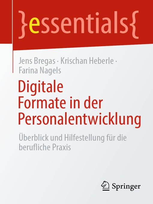 Title details for Digitale Formate in der Personalentwicklung by Jens Bregas - Available